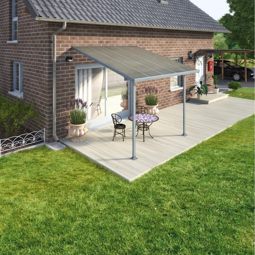 FERIA PATIO COVER 9,1 M2 - 3X3,05M GREY Grå 3X3,05 m