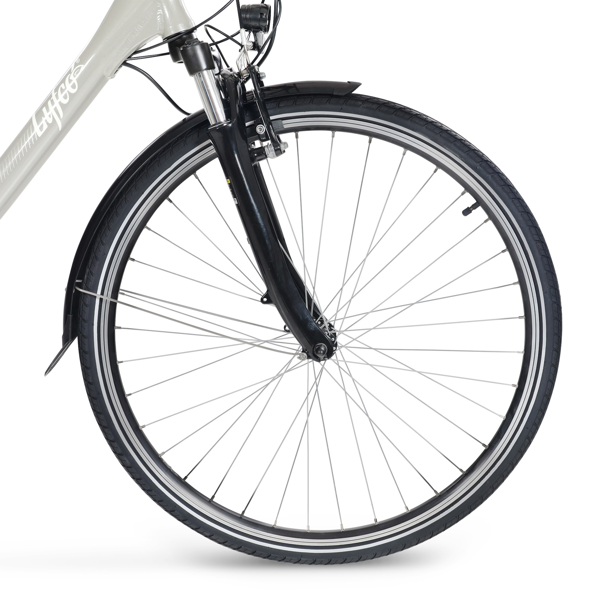 Elcykel Lyfco Herr 28" - Elian 10,4 Ah Silver