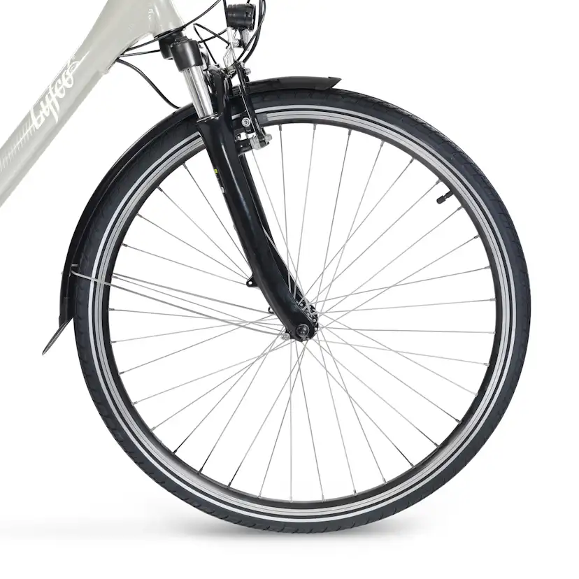 Elcykel Lyfco Herr 28" - Elian 10,4 Ah Silver