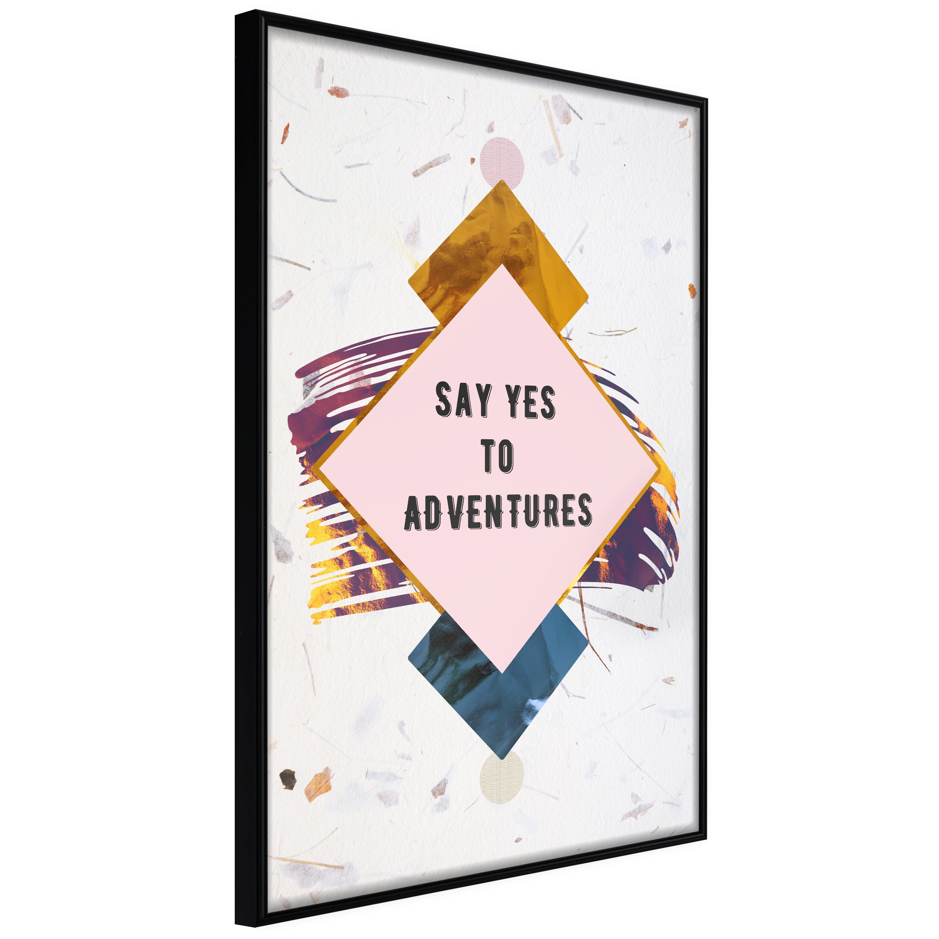 Poster Artgeist Affisch Say Yes to Adventures