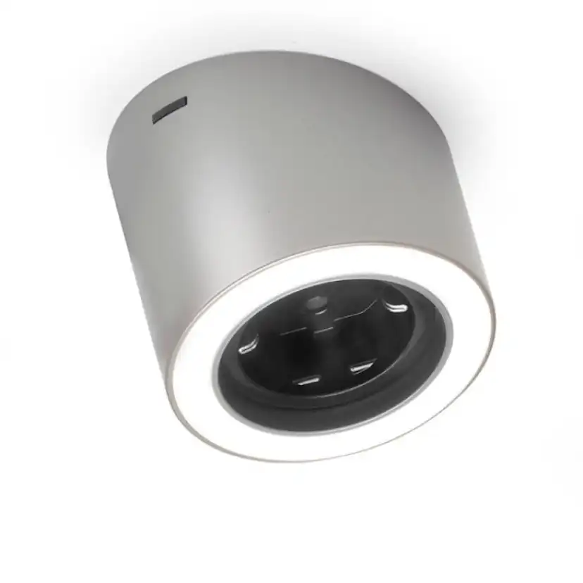 LED-spot Unika 24V/4,5W elutag 230V 2700 K rf-look Rostfri look