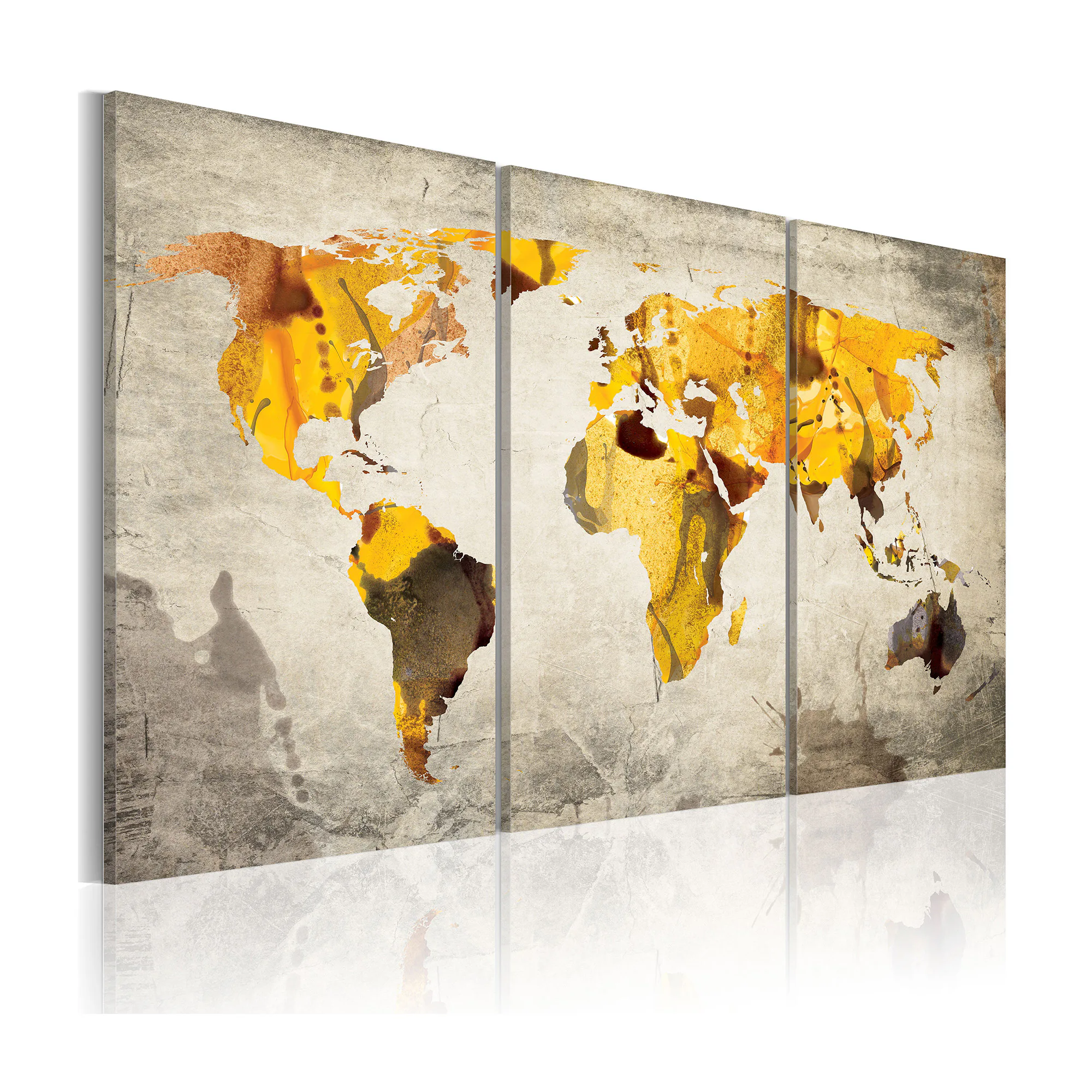 Tavla Arkiio Sunny Kontinenter Triptych