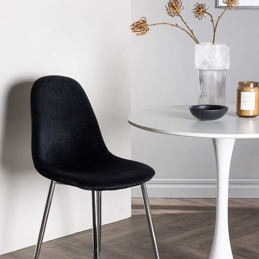 Matgrupp Venture Home Hamden Ø80 cm med 2 st Polar stolar