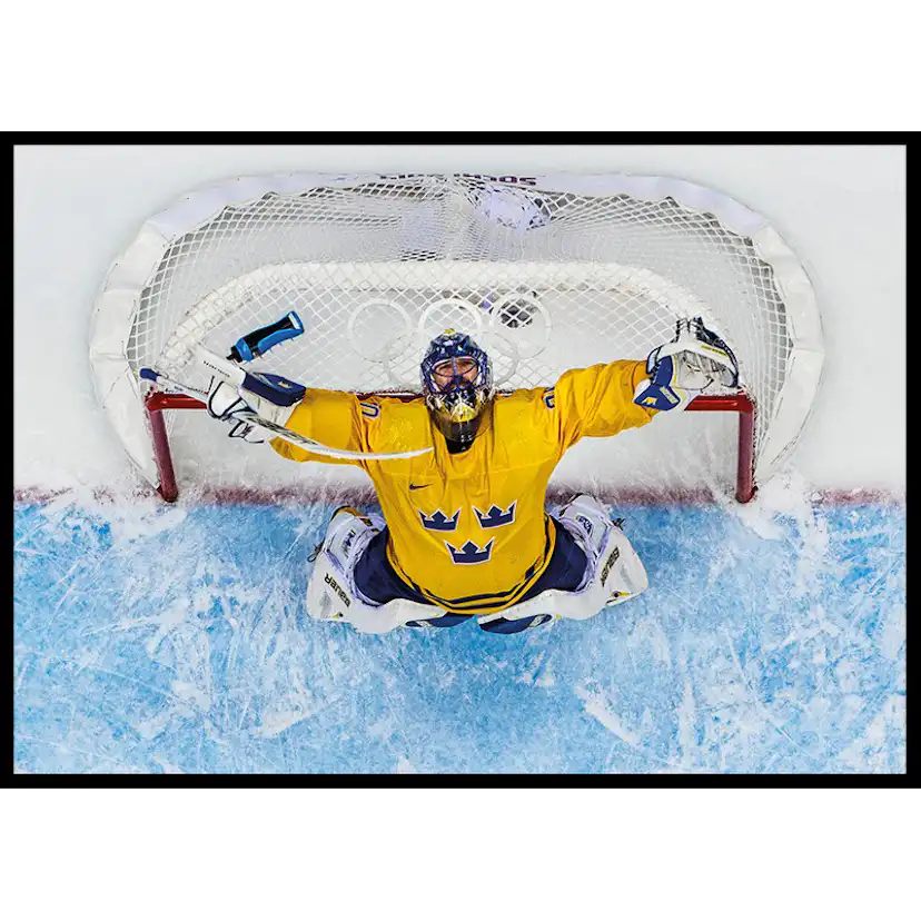 Poster Gallerix Henrik Lundqvist OS Sotji 2014 No1
