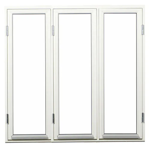 HFS3 Sidohängt 3-Glas Trä 180x120 Vä/Vä/Hö 3-Luft BxH 180x120 cm 3-glas 3 Luft Vitmålat
