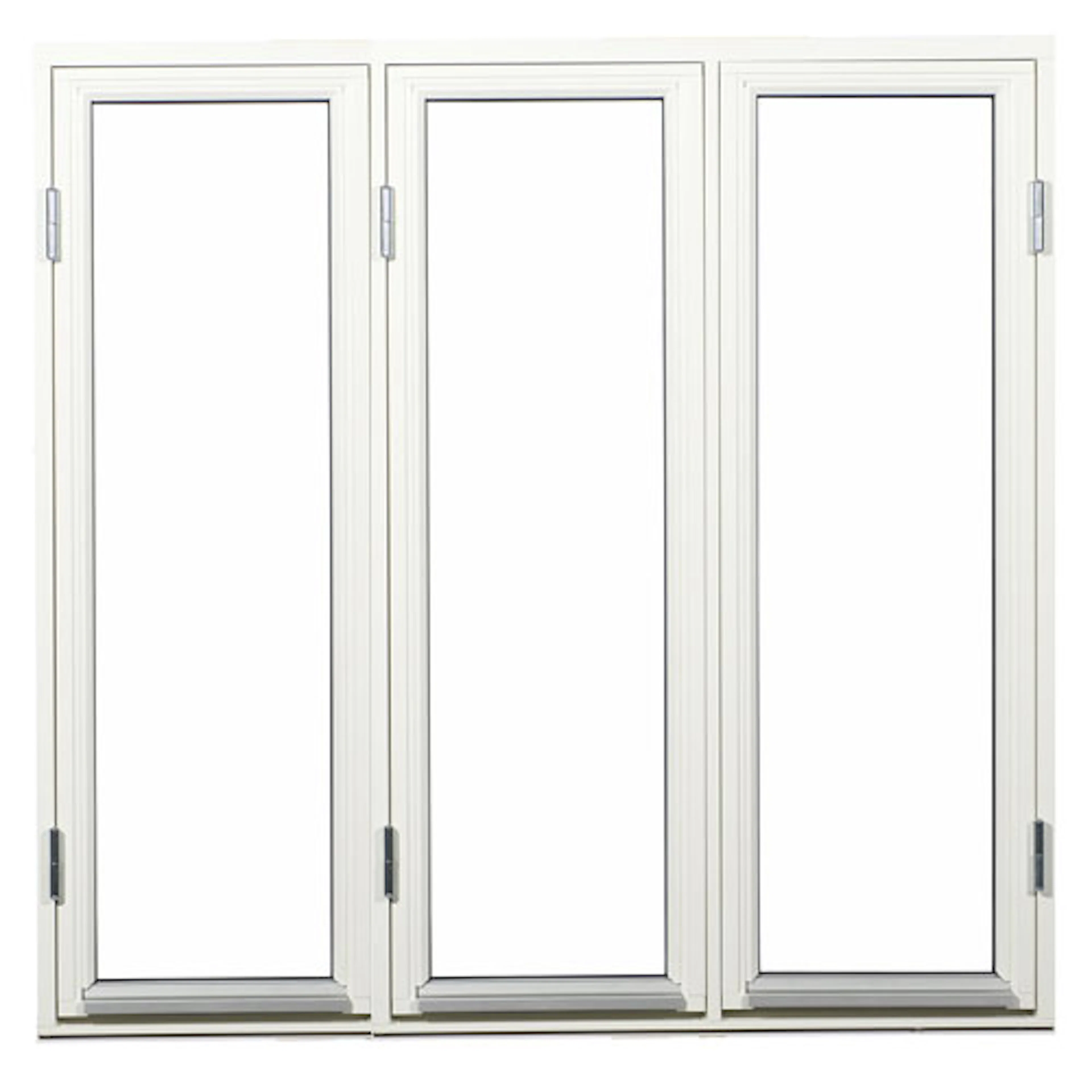 HFS3 Sidohängt 3-Glas Trä 180x120 Vä/Vä/Hö 3-Luft BxH 180x120 cm 3-glas 3 Luft Vitmålat