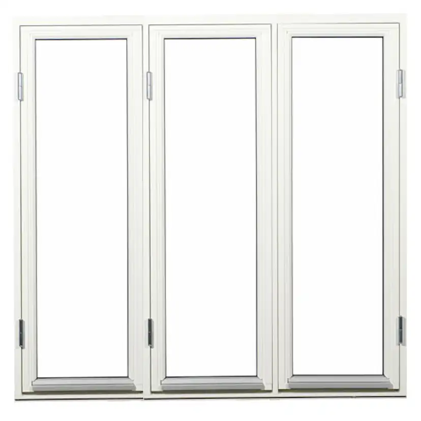 Sidohängt Fönster Outline 3-Glas Trä 3-Luft