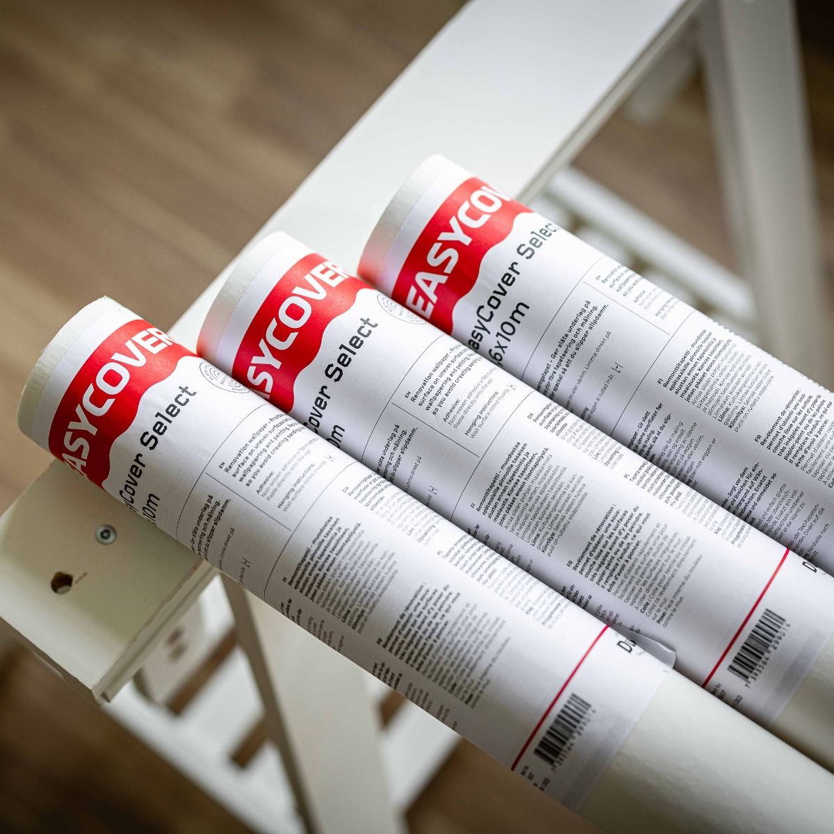 Renoveringstapet Duro Easy Cover Select EasyUp Väggtäckare Vit