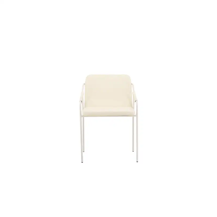 Tvist Dining Chair - Beige / Beige PU Beige
