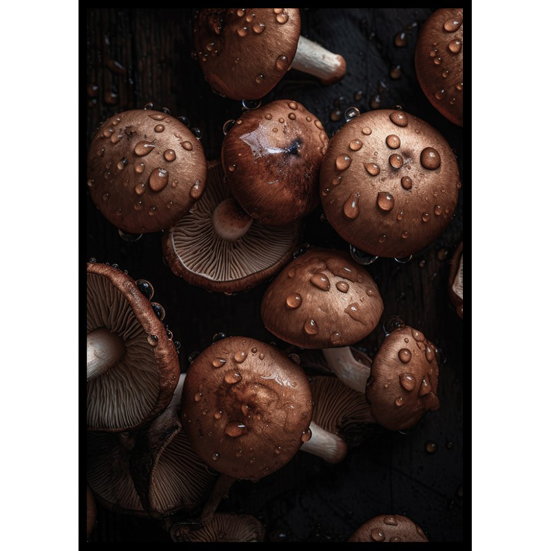 Poster Gallerix Mushrooms No2