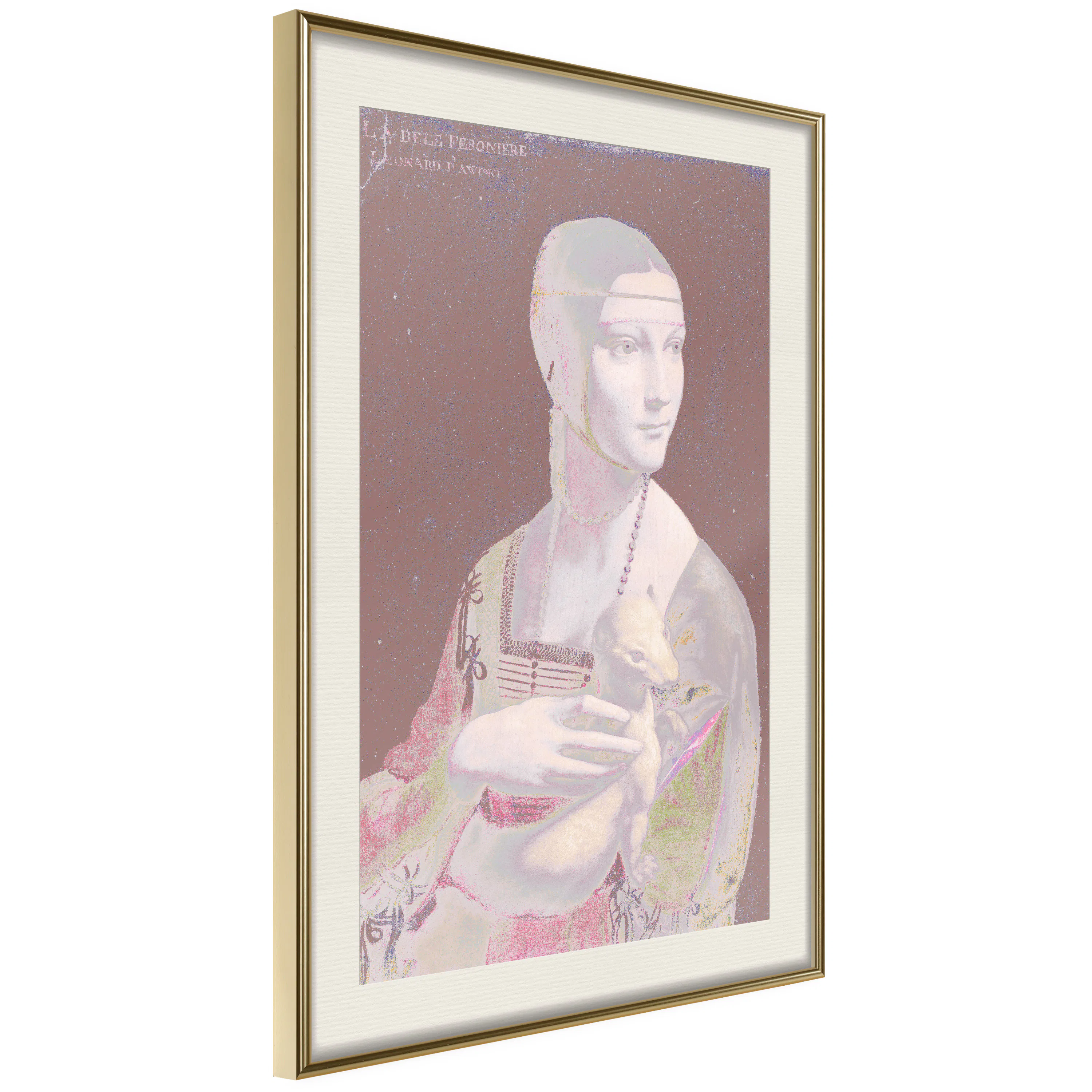 Poster Artgeist Affisch Pastel Lady