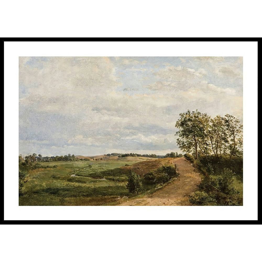 Poster Gallerix Road Across The Hills By Dankvart Dreyer