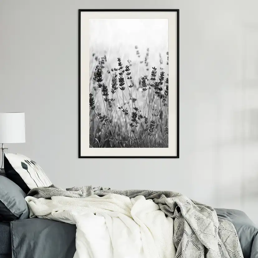 Poster Artgeist Affisch Lavender in the Rain