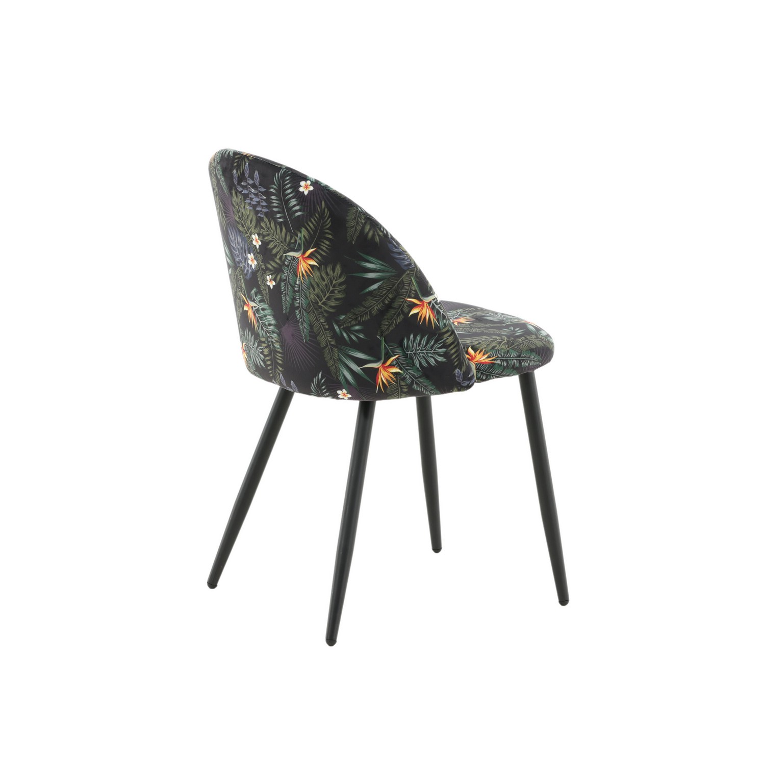 Matstol Venture Home Velvet Blommönstrad
