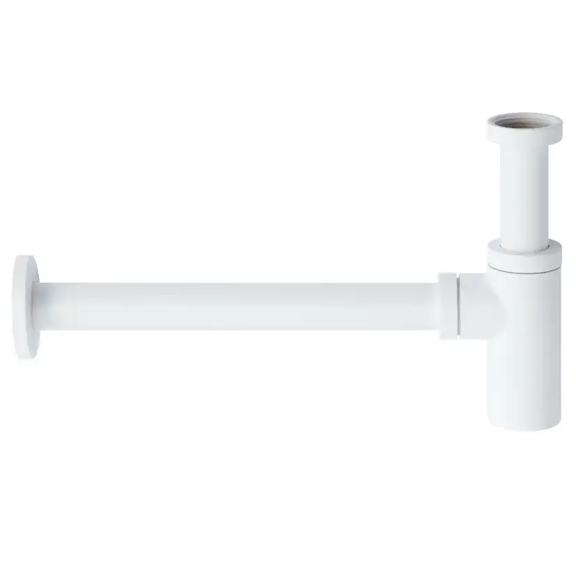 Vattenlås Lavabo för Väggmontering Matt Vit Matt Vit