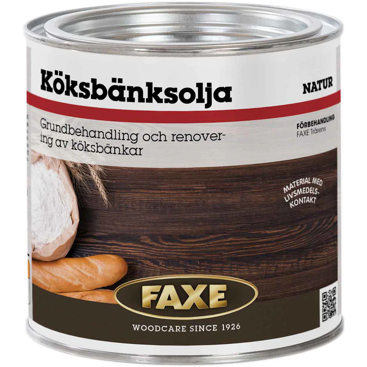 Träolja Faxe Natur Köksbänksolja 0.75L