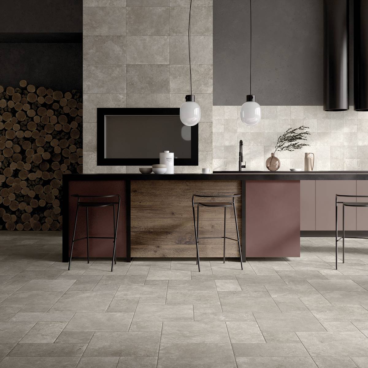 Klinker Lhådös Gute Grigio 20x40