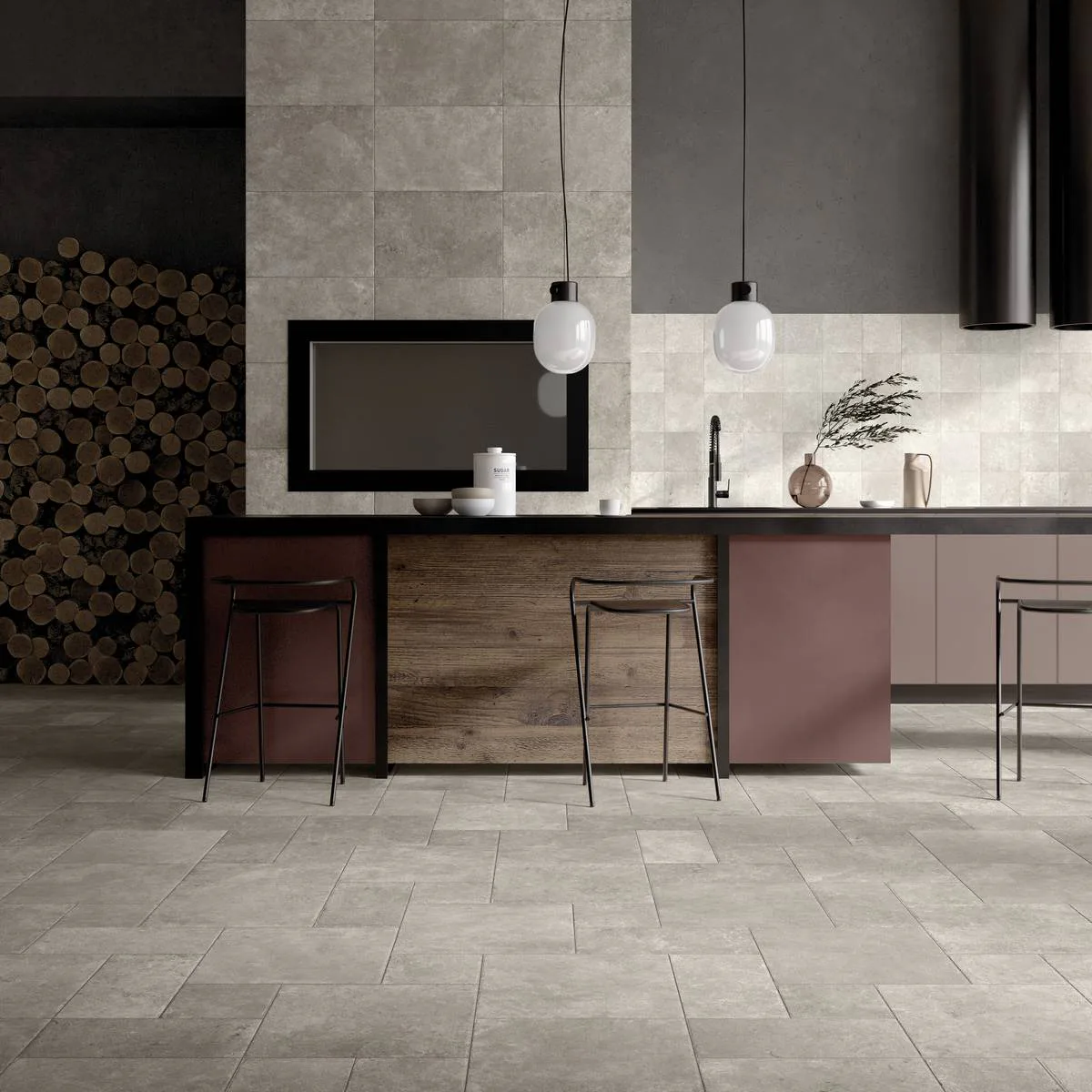 Klinker Lhådös Gute Grigio 20x40