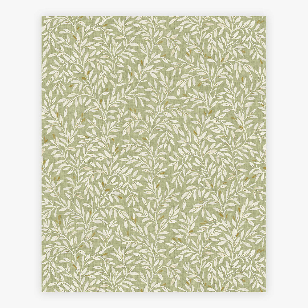 Tapet NEXT Ditsy Leaf Green
