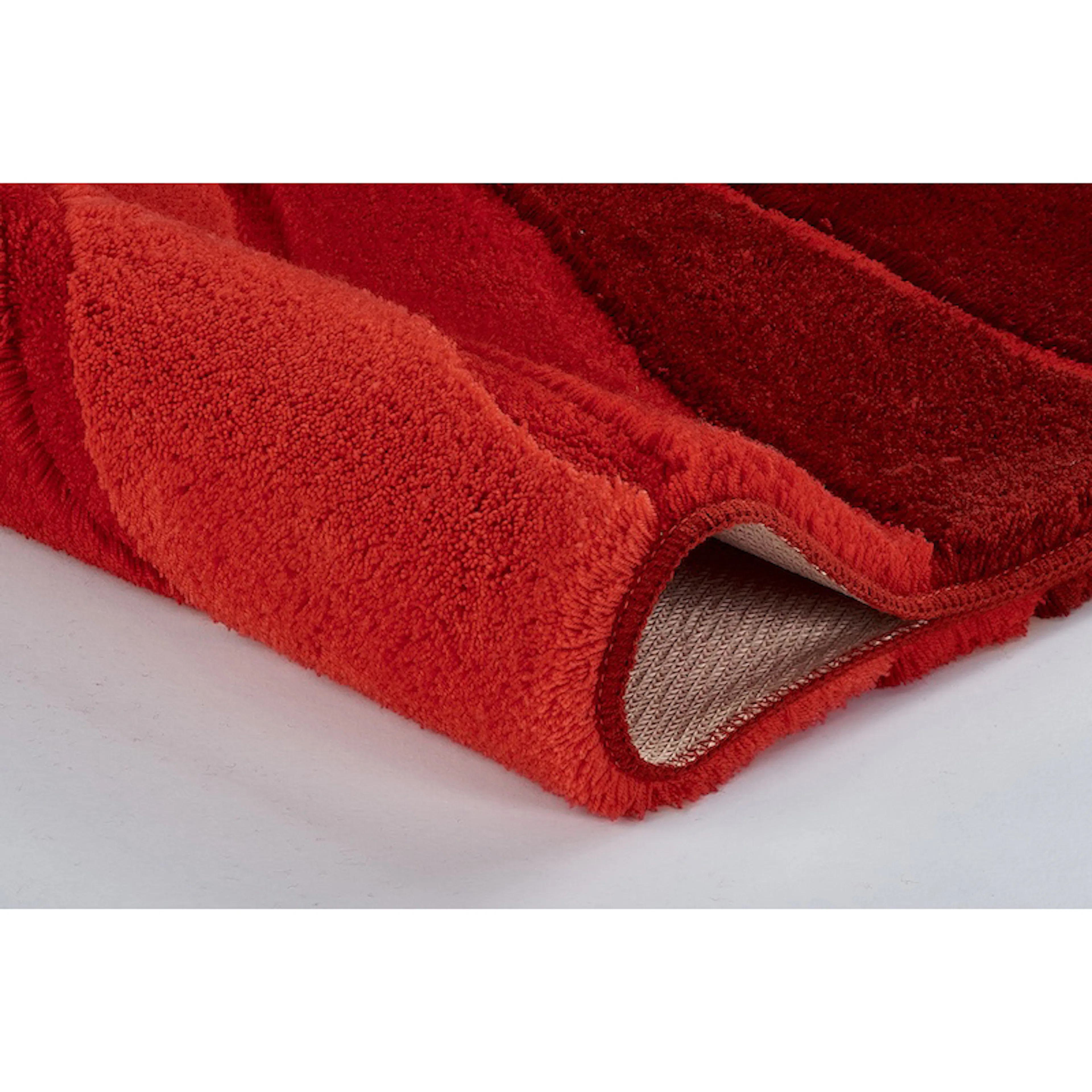 Badrumsmatta Ocean granat 55x65 cm Röd, 550x650 mm