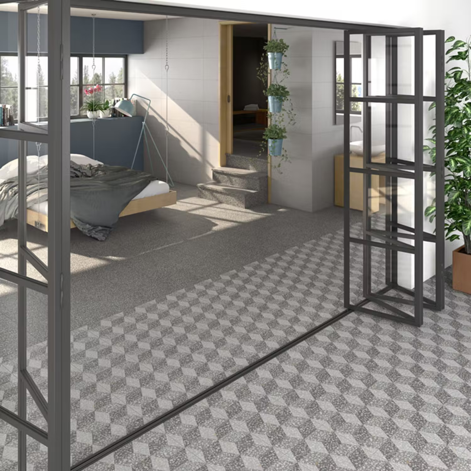 Klinker Tenfors Amalfi Grafit 30x30 cm