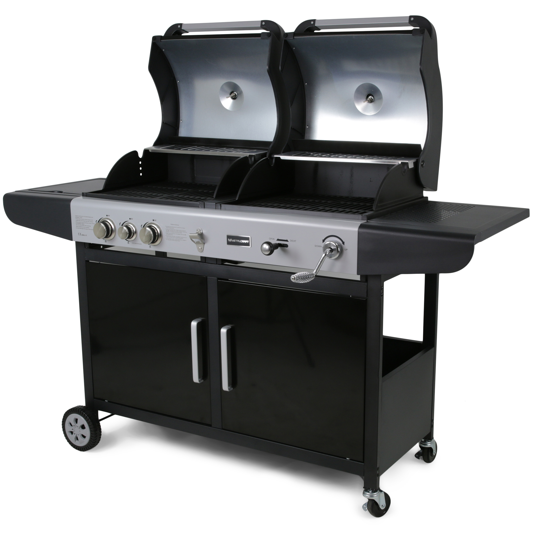 Gasol/Kolgrill Metalcraft Kombinationsgrill Savannah