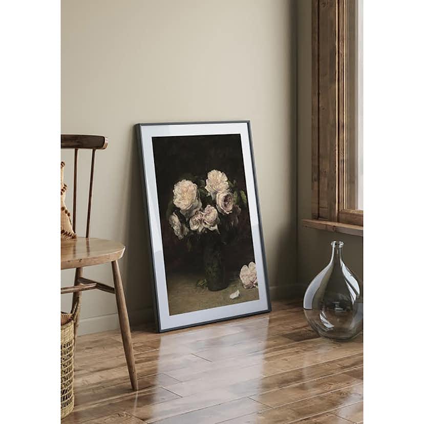 Poster Gallerix Roses Dans Un Verre 1877 By Henri Fantin-Latour