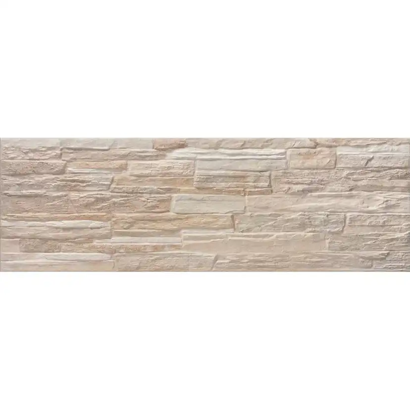 Kakel Tenfors Mubi Beige 20x50 cm