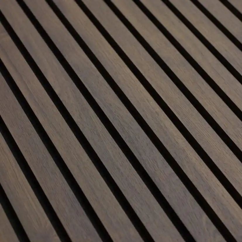Akustikpanel Lundbergs Kastanj 2780x615x20 12 Ribbor
