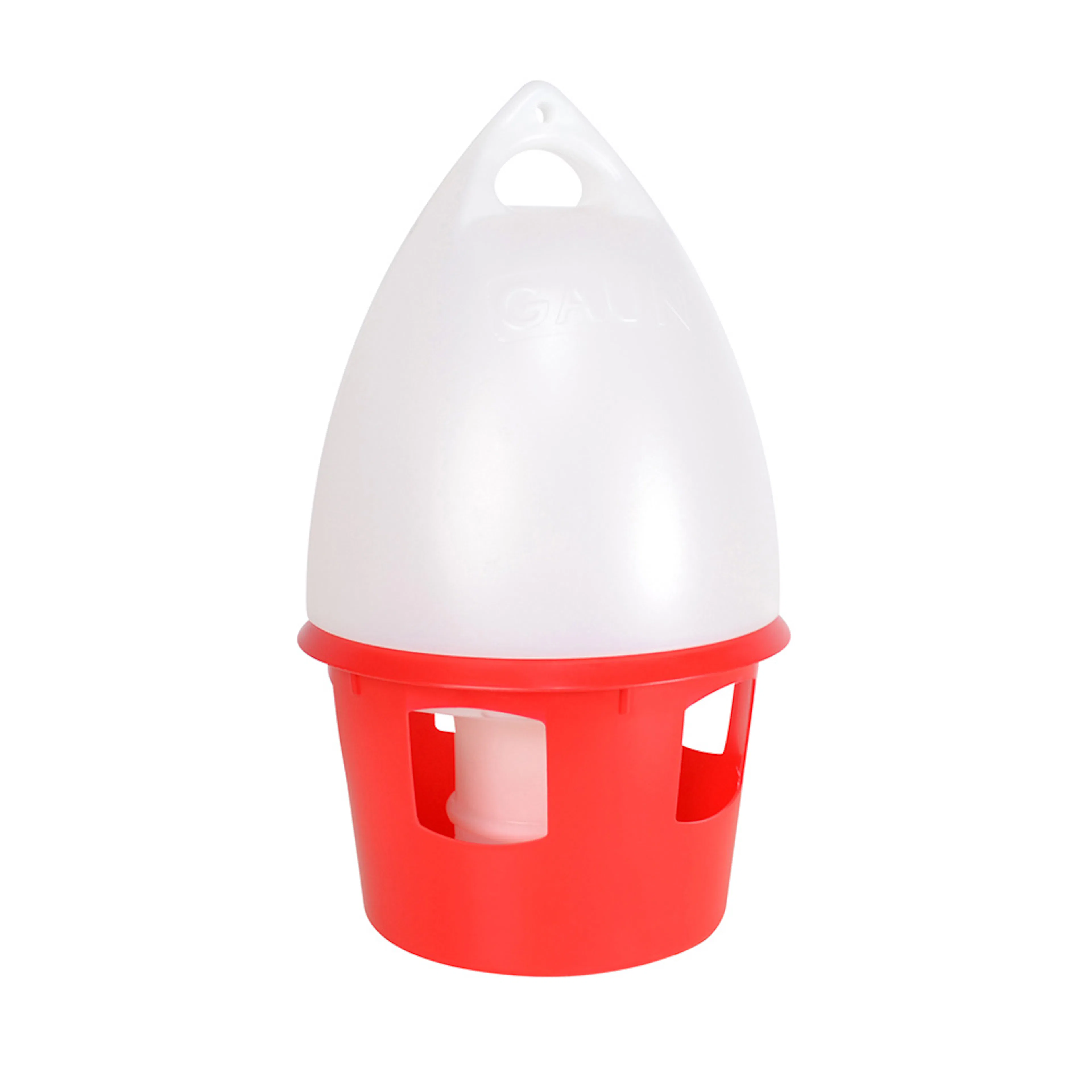 Foderautomat Gaun Vatten För Duvor Röd 12L