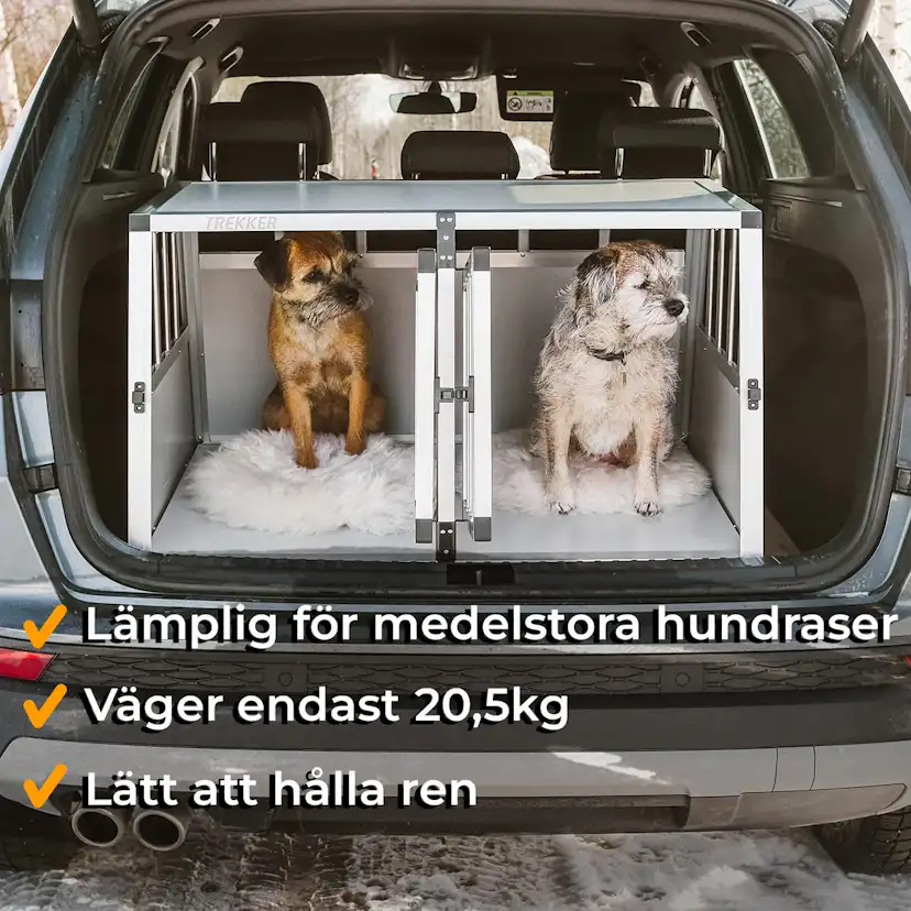 Hundbur Trekker XL 97x90x69,5 cm