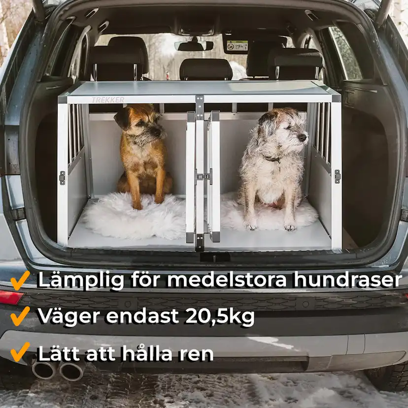 Hundbur Trekker XL 97x90x69,5 cm