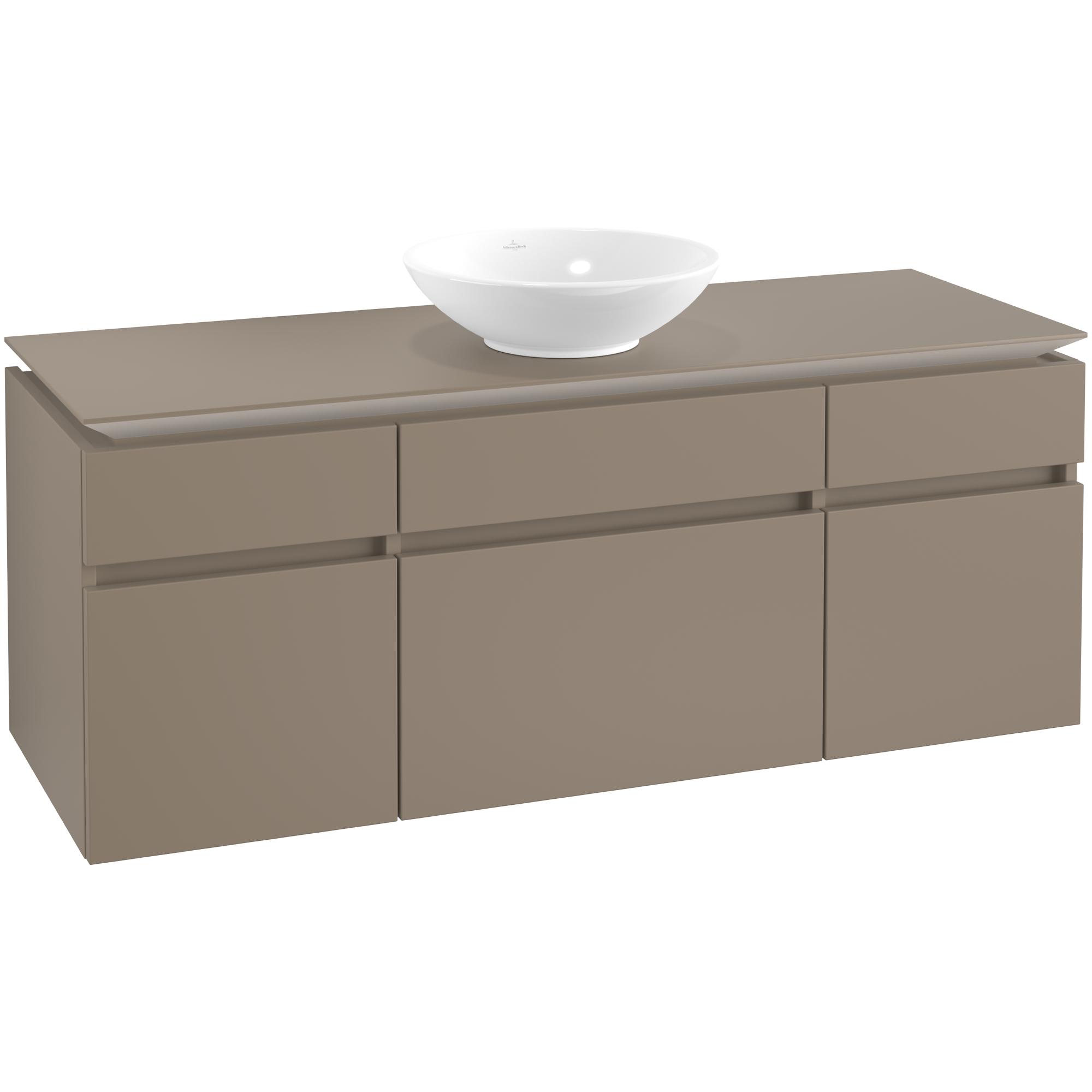 Tvättställsskåp Villeroy & Boch Legato med 5 Lådor för Ytmonterat Tvättställ från Övriga V&B Serier