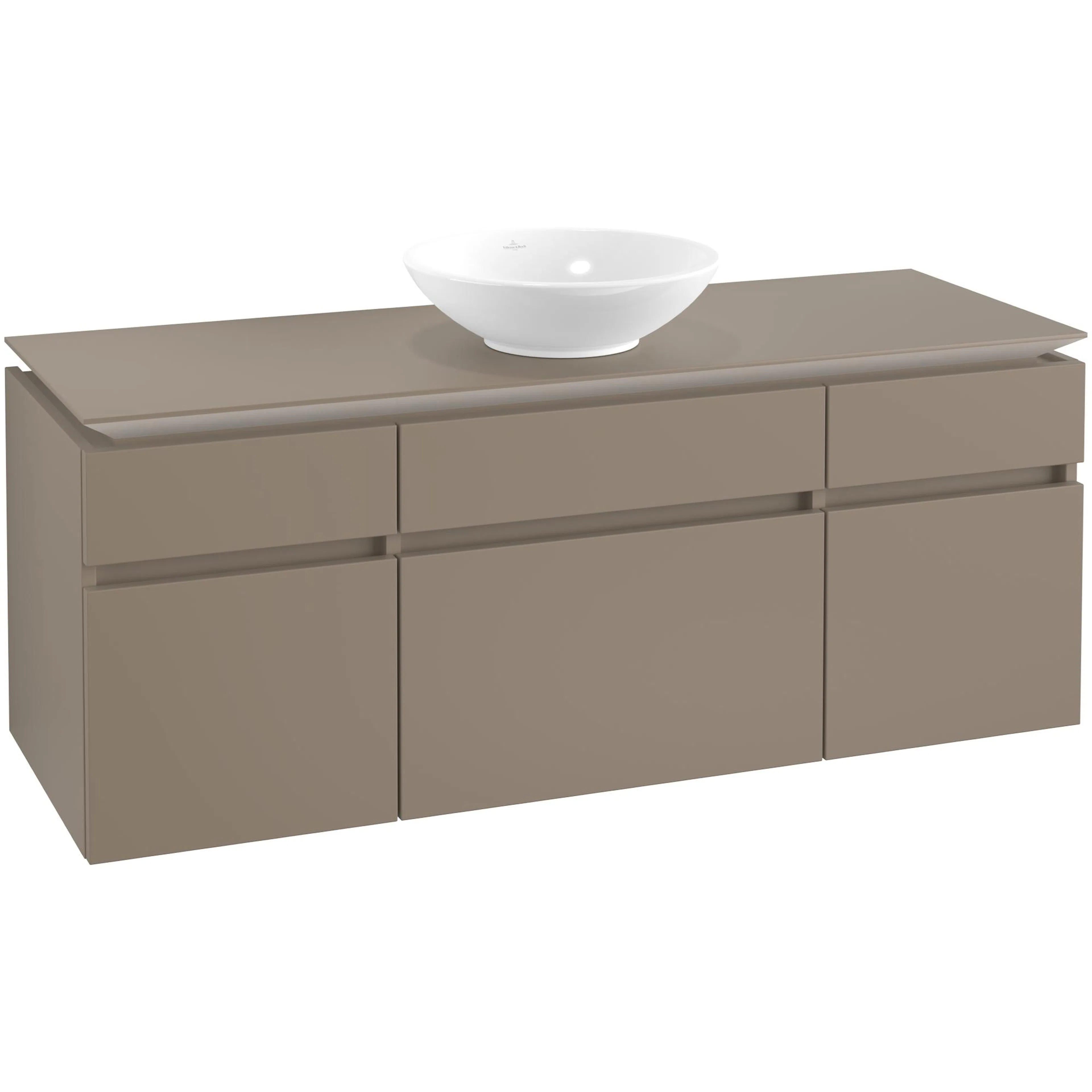 Tvättställsskåp Villeroy & Boch Legato med 5 Lådor för Ytmonterat Tvättställ från Övriga V&B Serier