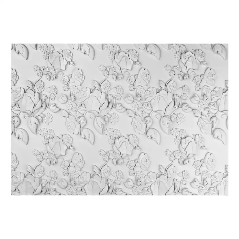 Fototapet Arkiio White Ornament: Roses