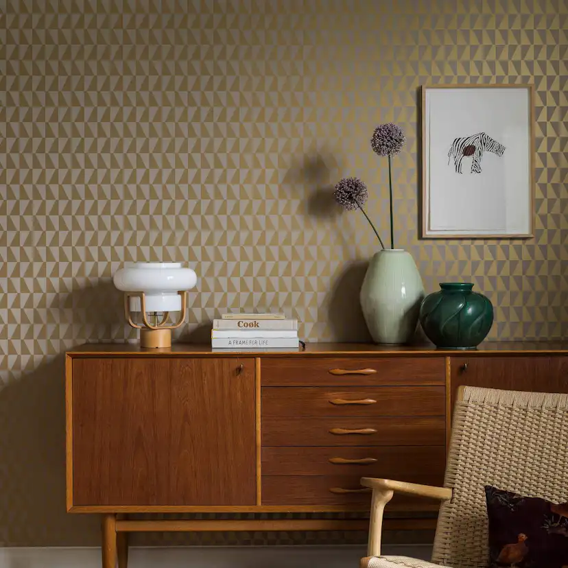 Tapet Boråstapeter Arne Jacobsen Trapez 1992