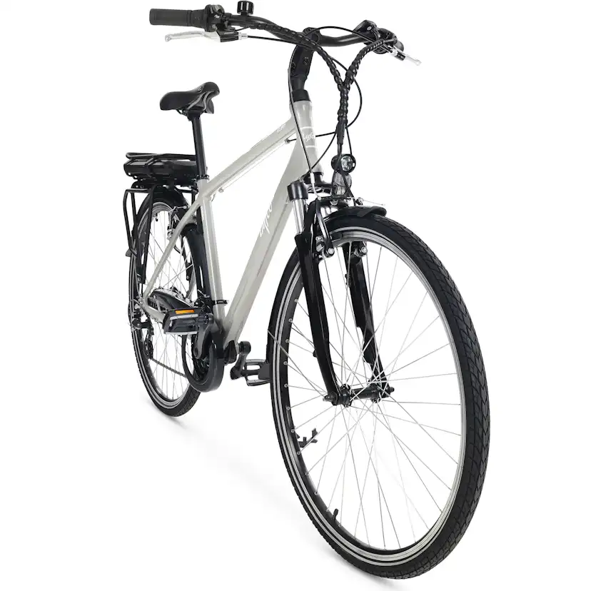 Elcykel Lyfco Herr 28" - Elian 10,4 Ah Silver