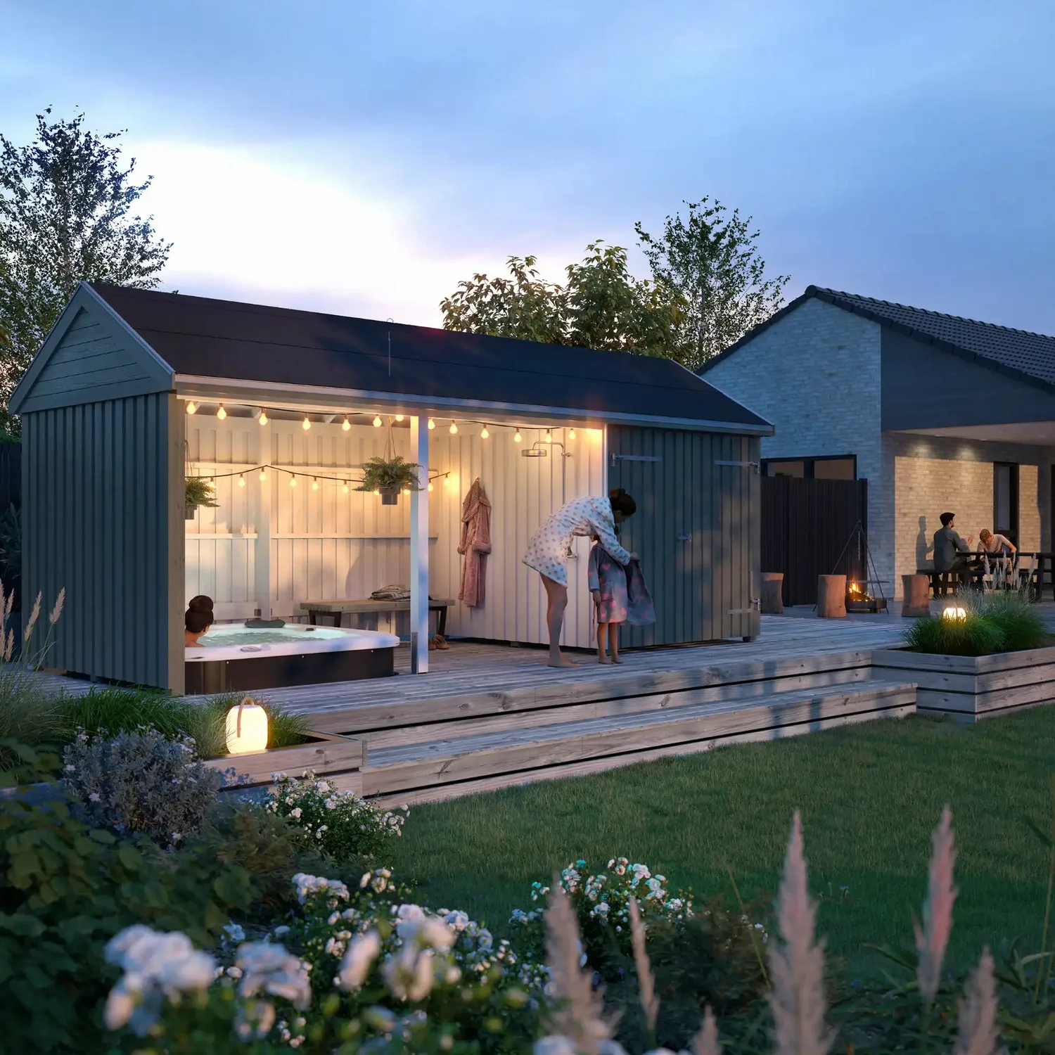 Trädgårdshus PLUS Multi 14,5 m2 169590