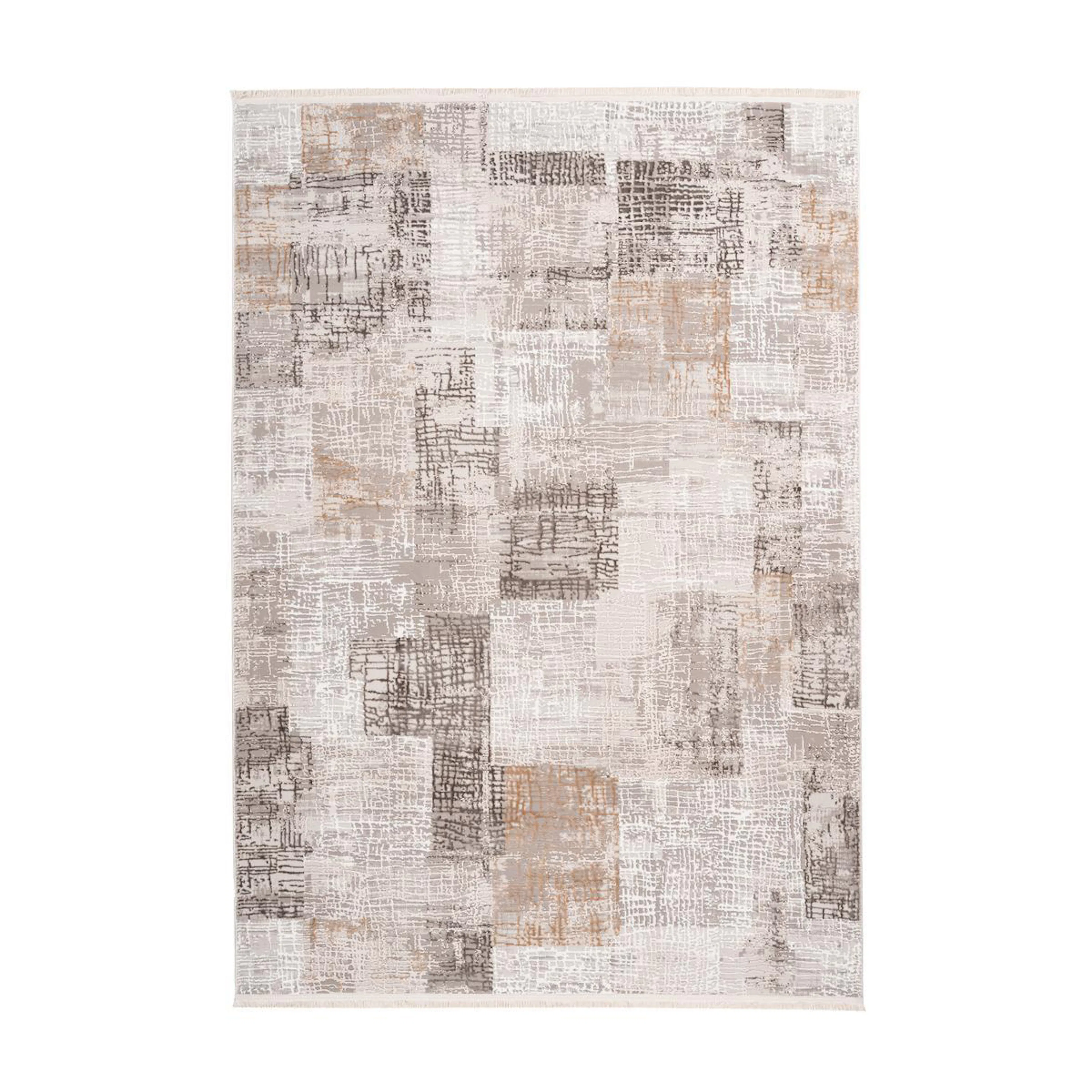 Coulia Matta St Grå/Silver 80x150 cm 80x150 cm, Grå/Silver