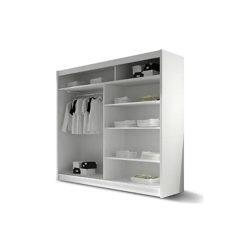 Garderob Scandinavian Choice Prag Smal Fyrkantig Spegel