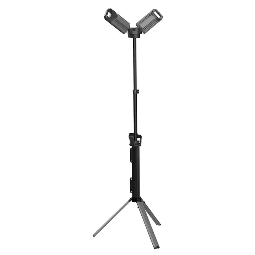 Arbetsbelysning Ansmann Twin 5000 med Justerbara LED-Lampor & Stativ