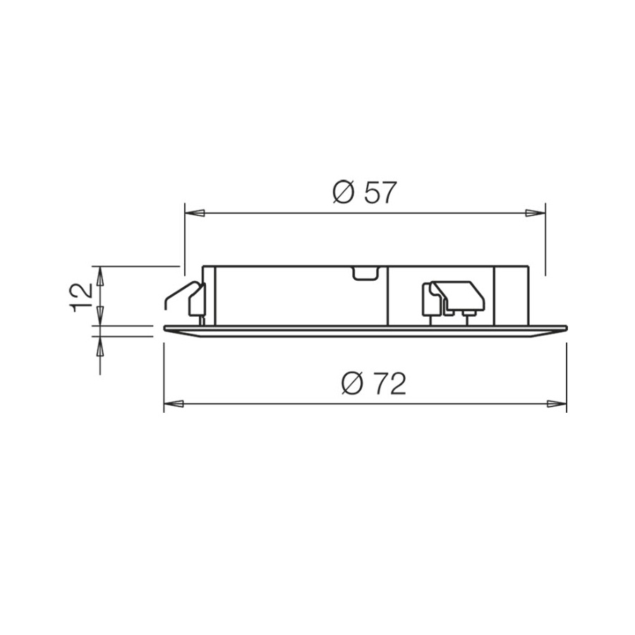 LED-Spot Beslag Design Smally IP 44