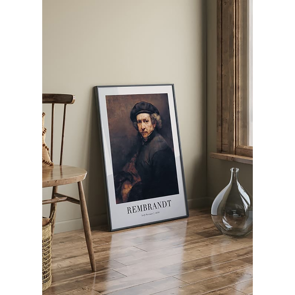 Poster Gallerix Self-Portrait 1659 By Rembrandt