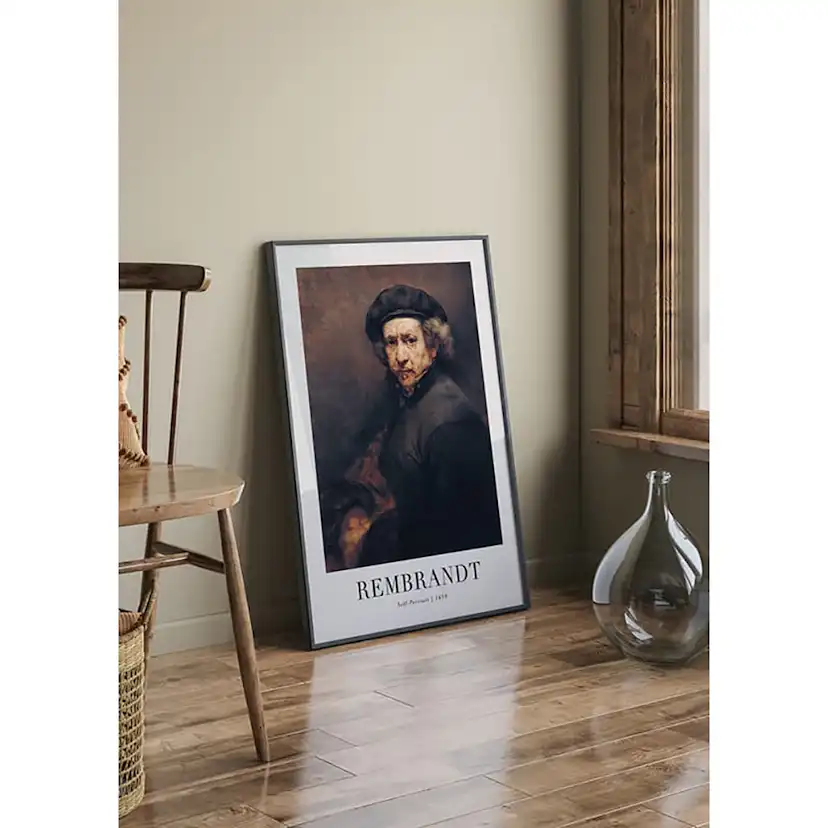 Poster Gallerix Self-Portrait 1659 By Rembrandt