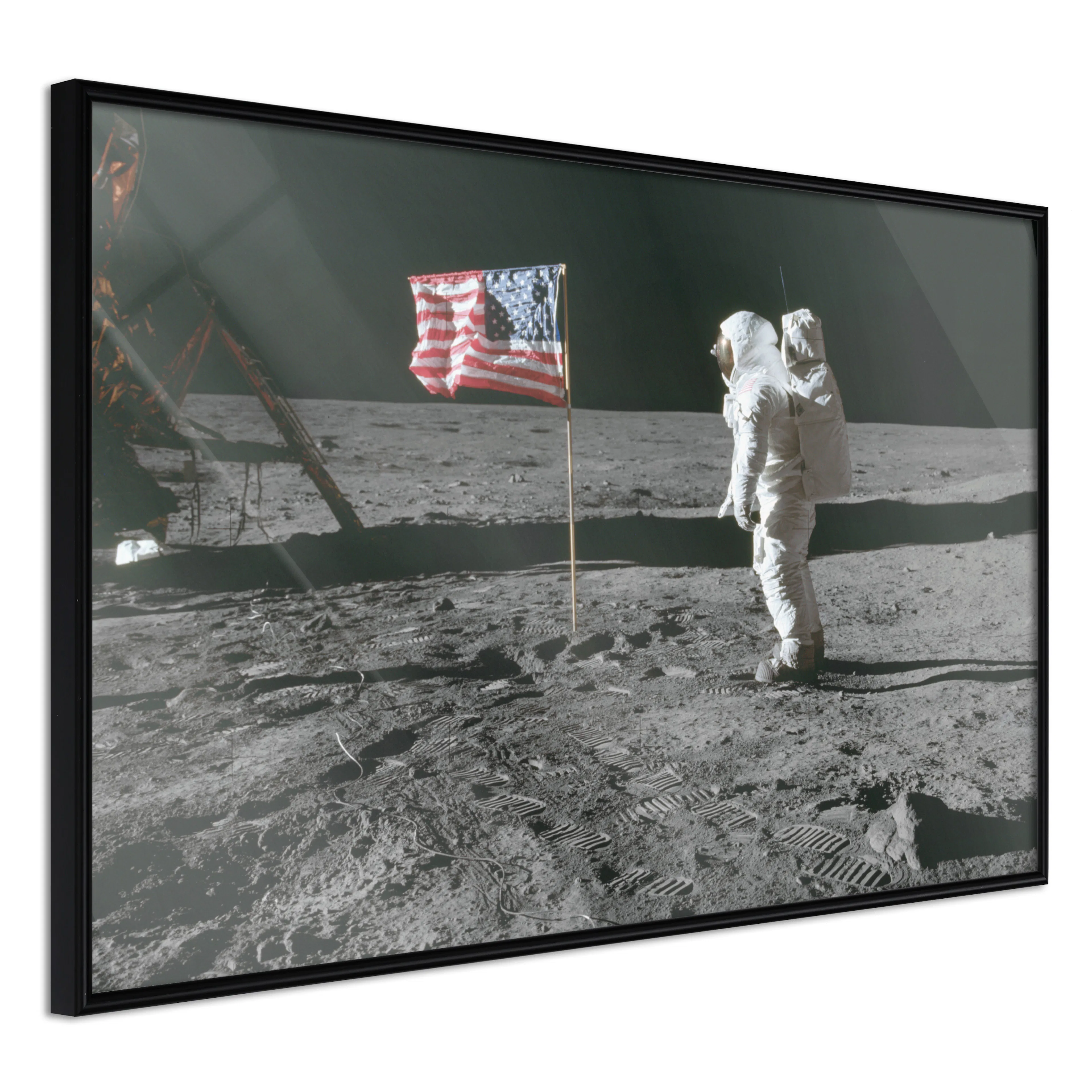 Affisch - Always First [Poster] 60x40 Svart ram, 60x40 cm