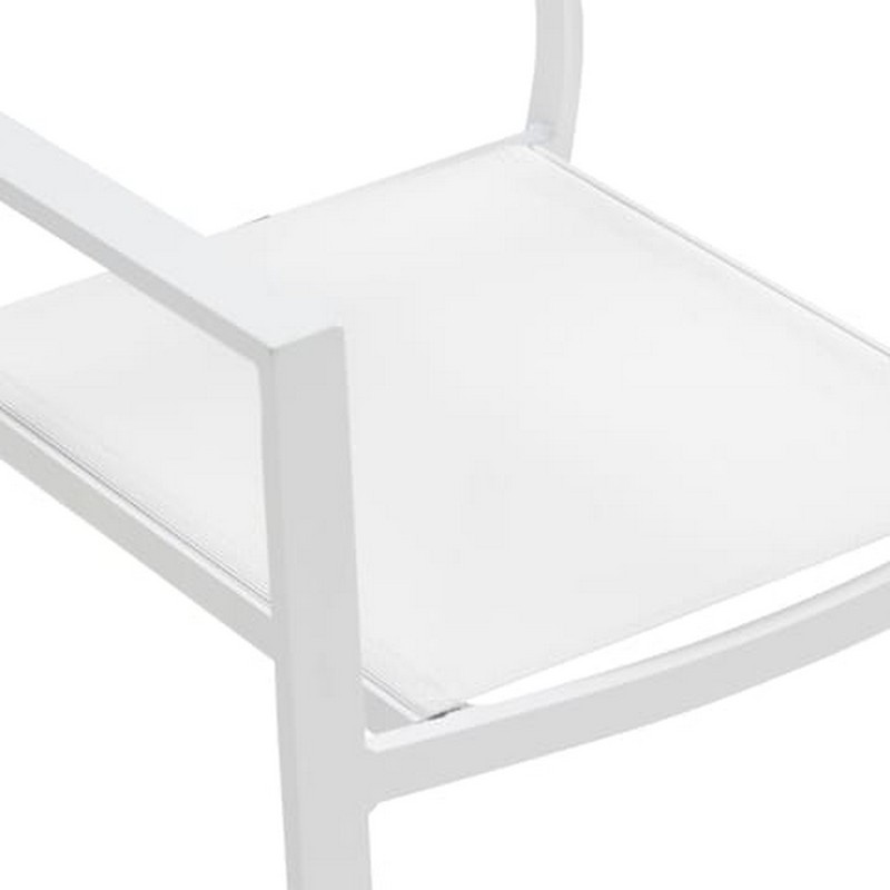Stapelstol Comfort Garden Tunis Vit