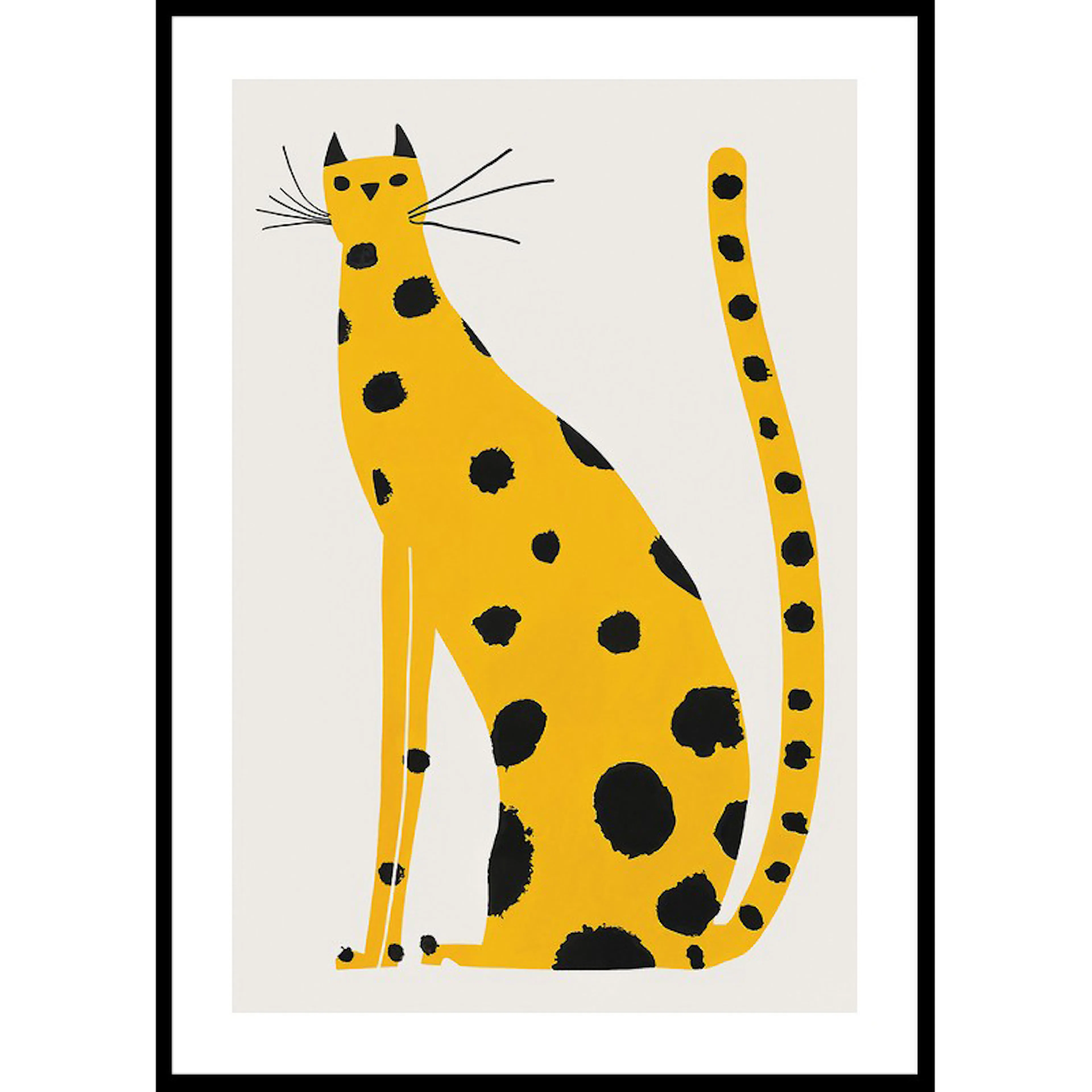 The Spotted Cat 50x70 50x70 cm