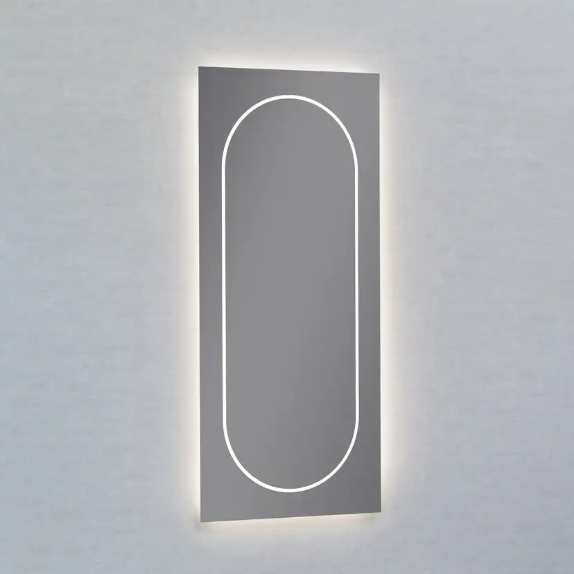 Spegel Vidi Vista med LED-belysning