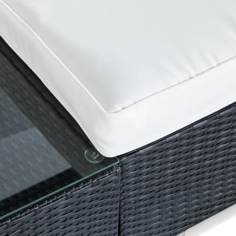 Loungegrupp Comfort Garden Bahamas 5-sits L-Soffa med Avslut och Bord