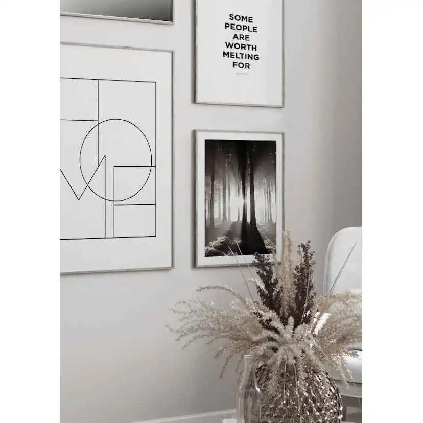 Poster Gallerix Misty Autumn Morning